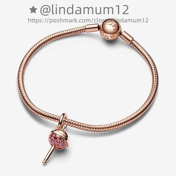 Pandora Sparkling Candy Lollipop Dangle Charm - Picture 2 of 5